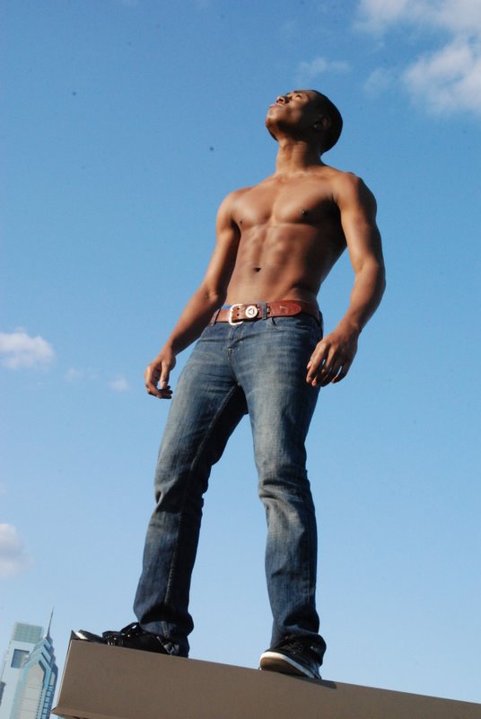 Male model photo shoot of kenyaun