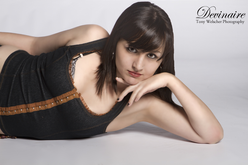 Female model photo shoot of Devinaire by DAW Studio Inc