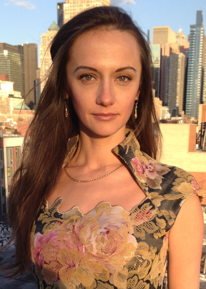 Female model photo shoot of Elena Soba in roof