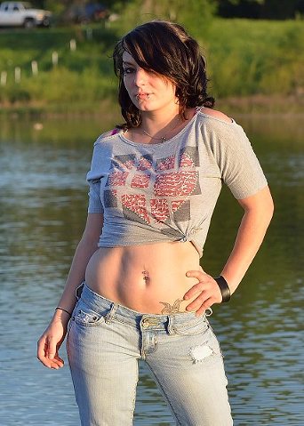 Female model photo shoot of BooZii-Babii in eagle lake dale city, ok