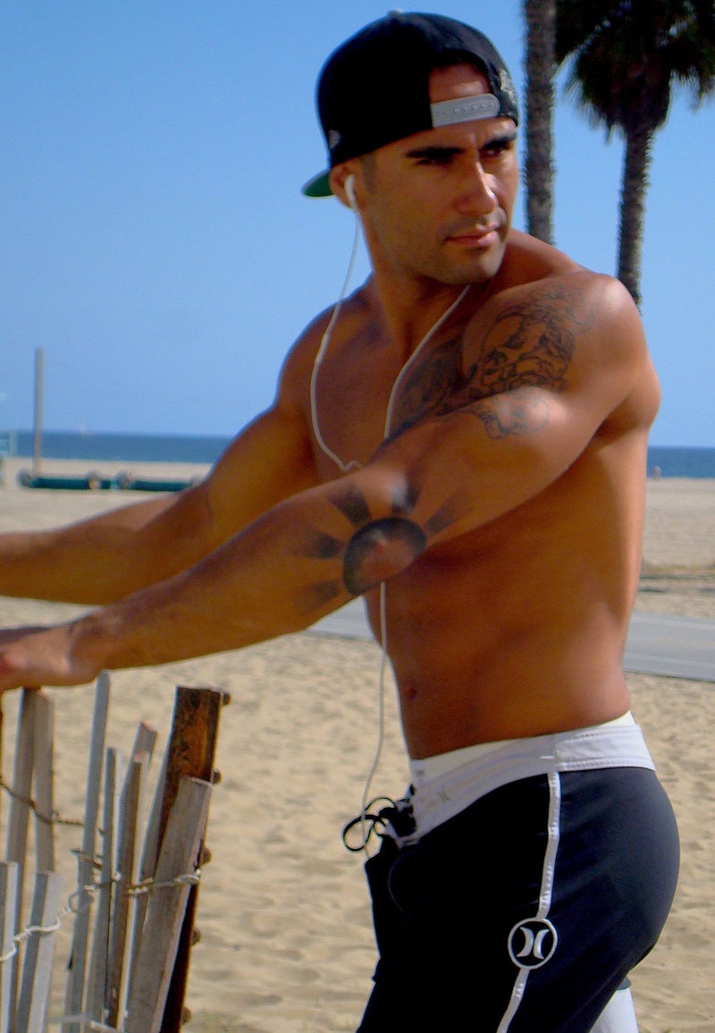 Male model photo shoot of Dorian Segura in Santa Monica