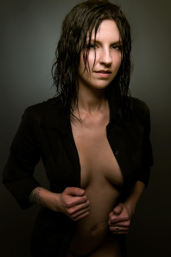 Female model photo shoot of Vanity Flare by Boudoir by Sean