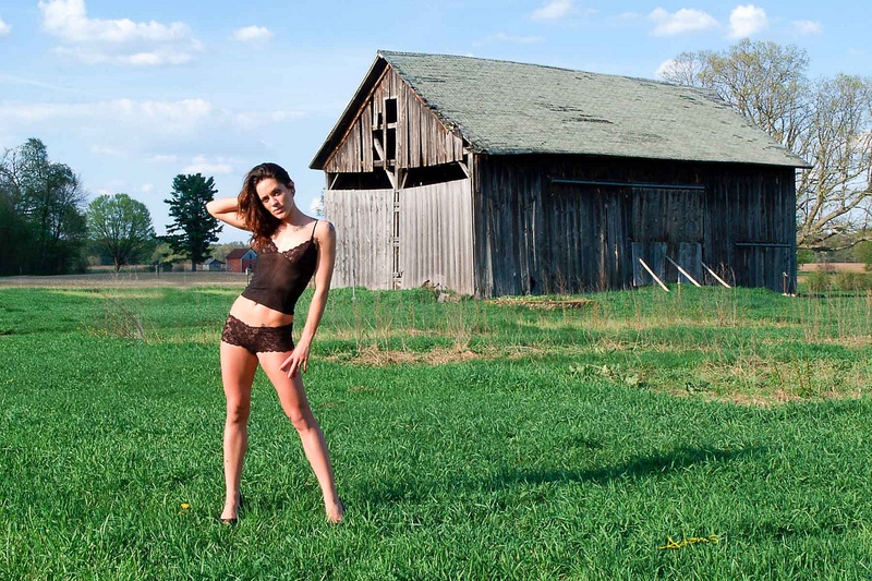 Female model photo shoot of Ashlie R Van Dyke by West Michigan Model