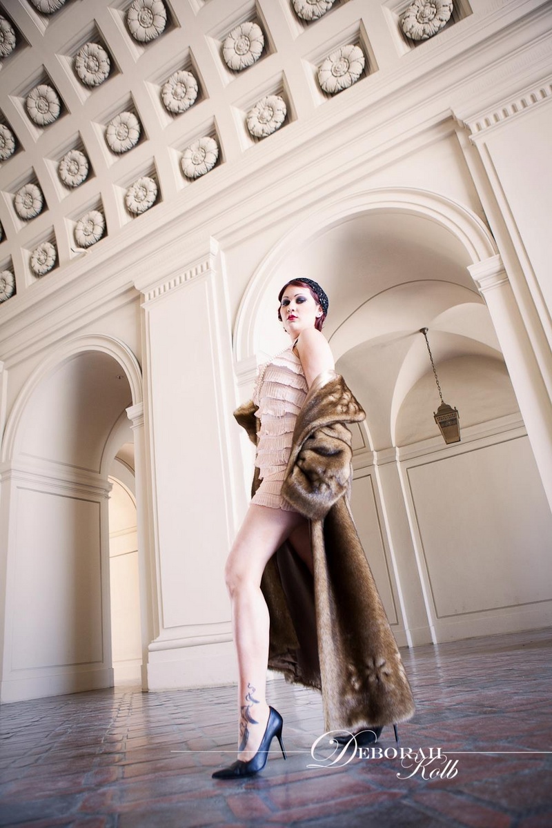 Female model photo shoot of Jessica Brooke 87 by Deborah Kolb in Pasadena City Hall