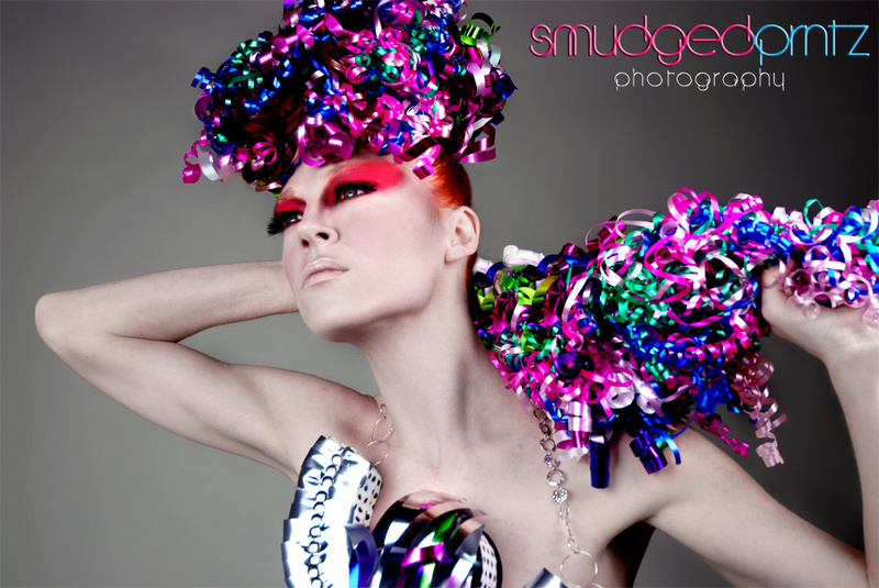 Female model photo shoot of Lori Stevens by SMUDGED Prntz, makeup by SMUDGED by R Bell