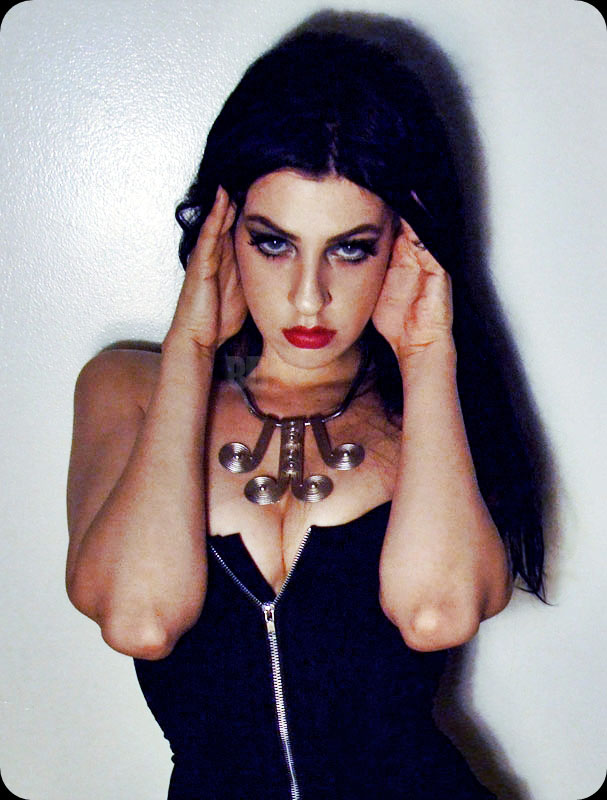 Female model photo shoot of Brandy Hellcat Noir