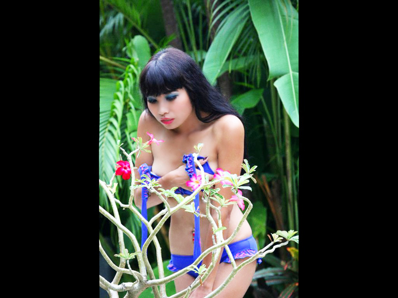 Female model photo shoot of bella nitya in Bali