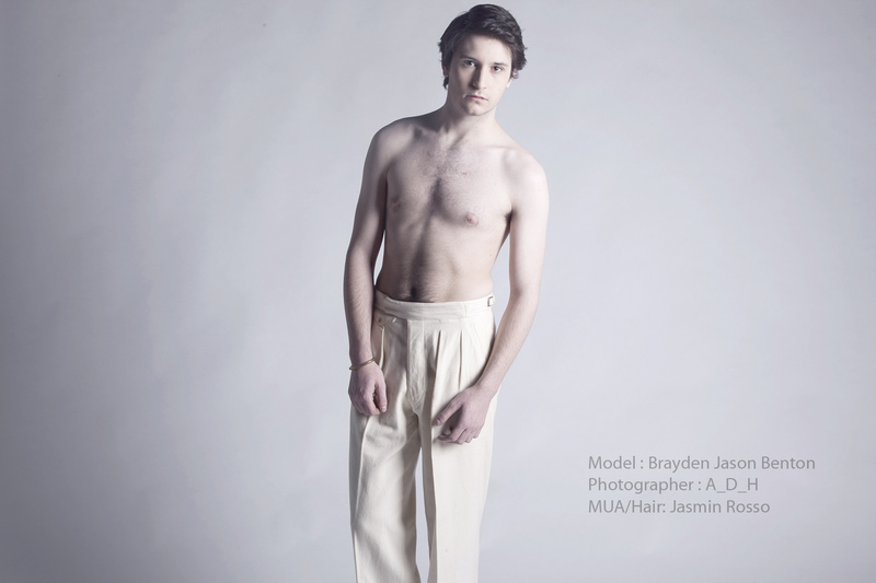 Male model photo shoot of Brayden Jason Benton by A_D_H, makeup by Jasmin Laura Rosso