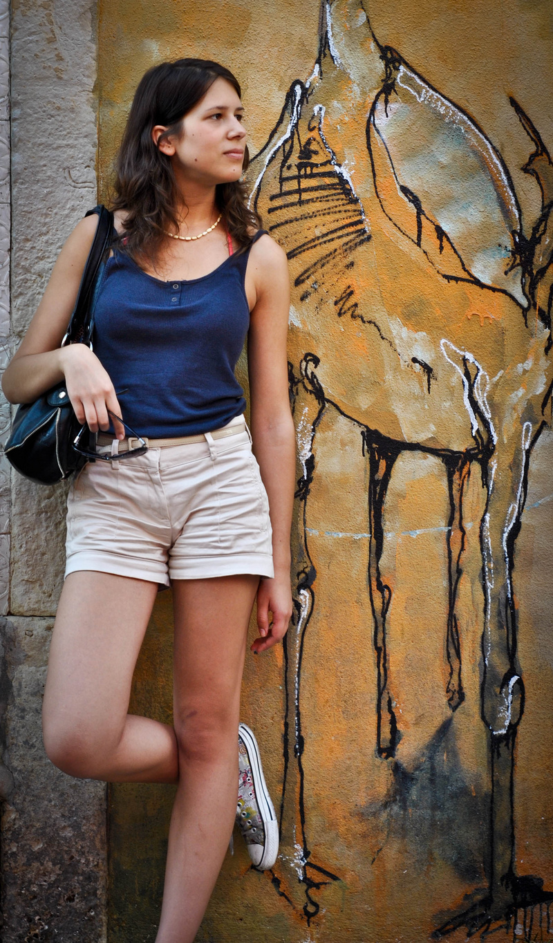 Female model photo shoot of SaraEstSa in Lisbon