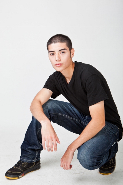 Male model photo shoot of Elmer Mejia in Summer Street Studios