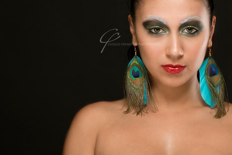 Female model photo shoot of Make-up by Tracy Bell in Studio 24
