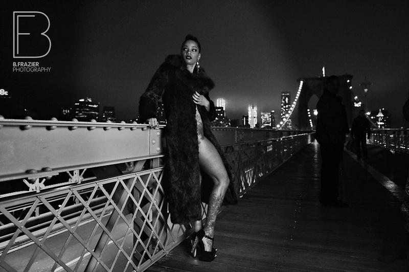 Male model photo shoot of B FRAZIER PHOTOGRAPHY in Brooklyn Bridge