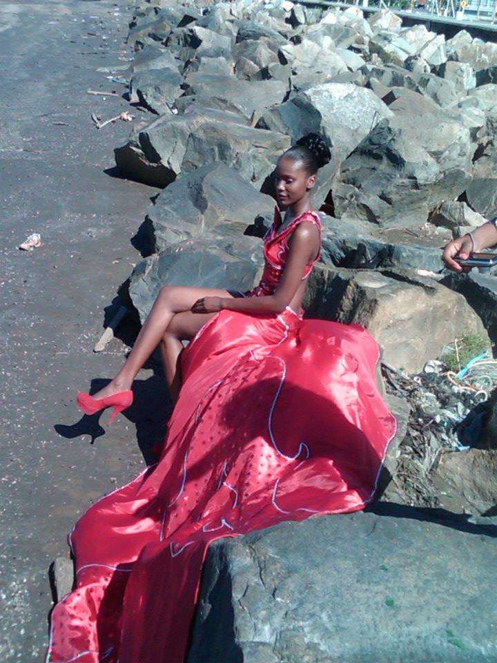 Female model photo shoot of Carles Griffith in Seawalls,Guyana