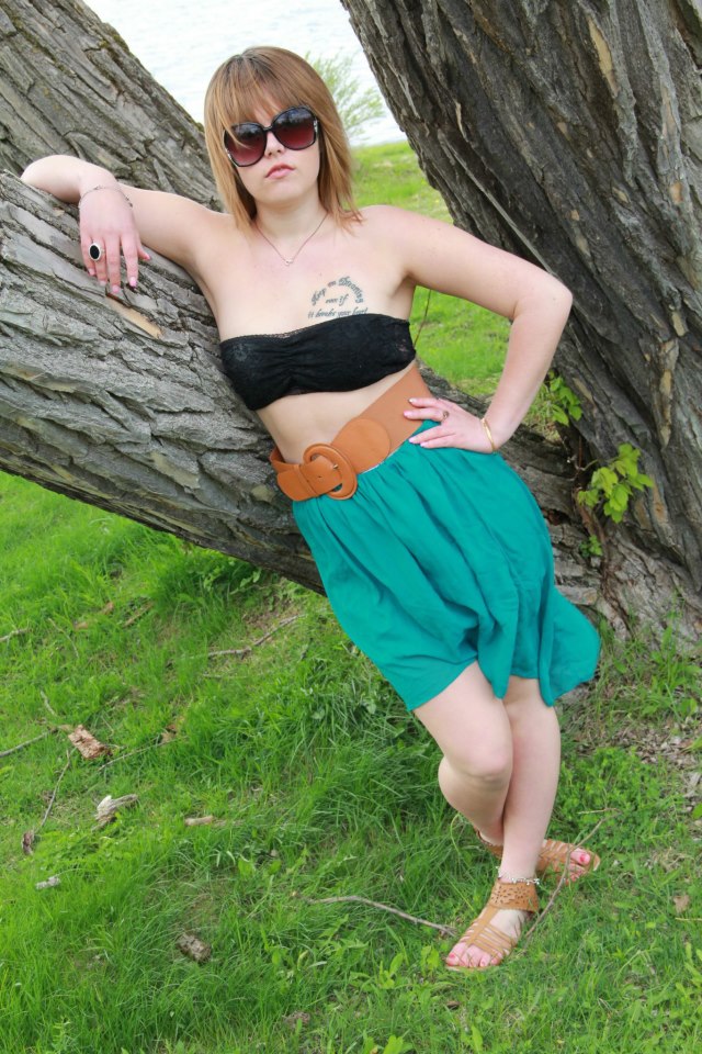 Female model photo shoot of Kailey King in Fenelon Falls, Ontario.