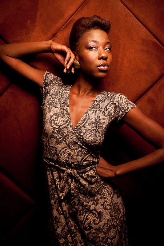 Female model photo shoot of Nisha Nubian