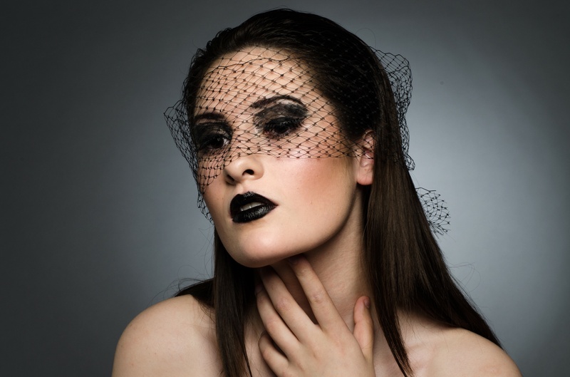Female model photo shoot of Amber Eggleden in London, makeup by Emily White MUA