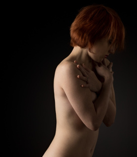 Female model photo shoot of December Carson by Craig Stocks Arts