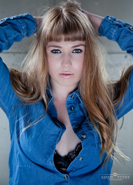 Female model photo shoot of LizzieTuveyPhotography and georgiakatee