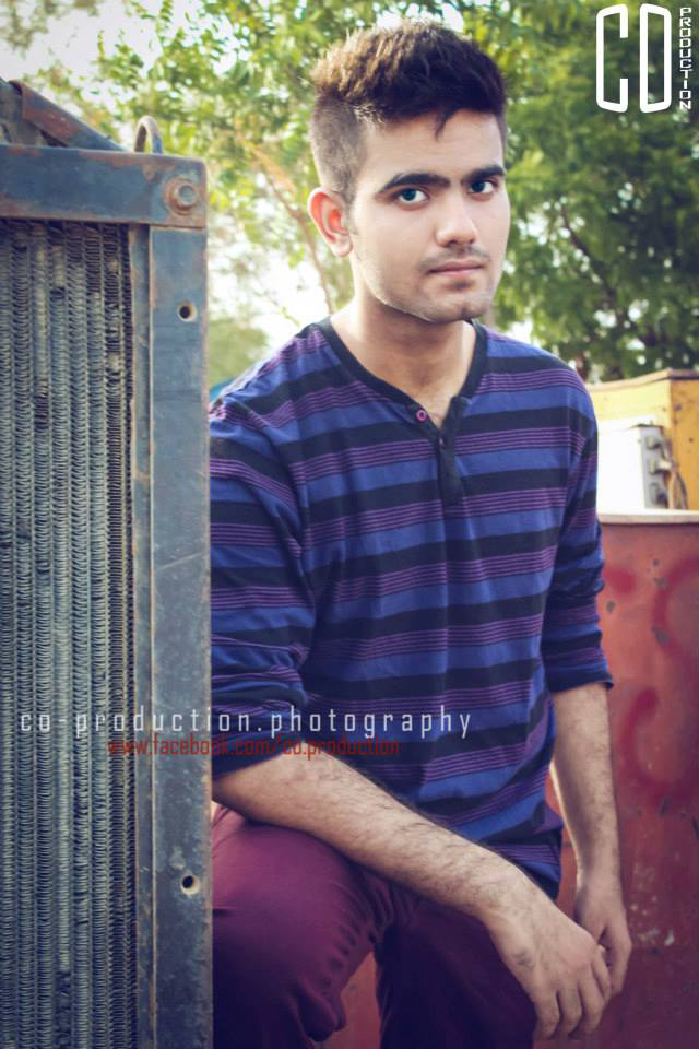 Male model photo shoot of Shahzeb Rajput in karachi,pakistan