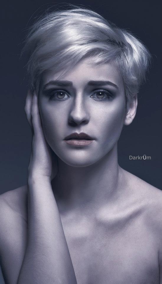 Female model photo shoot of MASHpit by Darkrum, makeup by Deanna Bigas