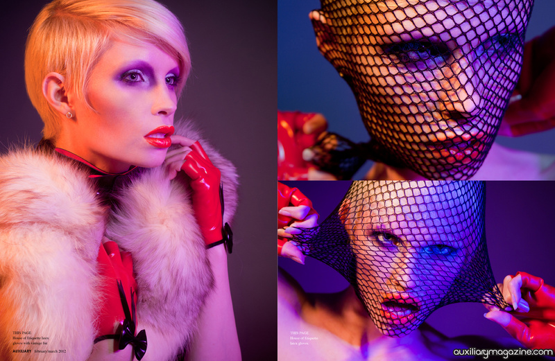 Female model photo shoot of Lady Katastrophic by Dana Brushette, published by Auxiliary Magazine