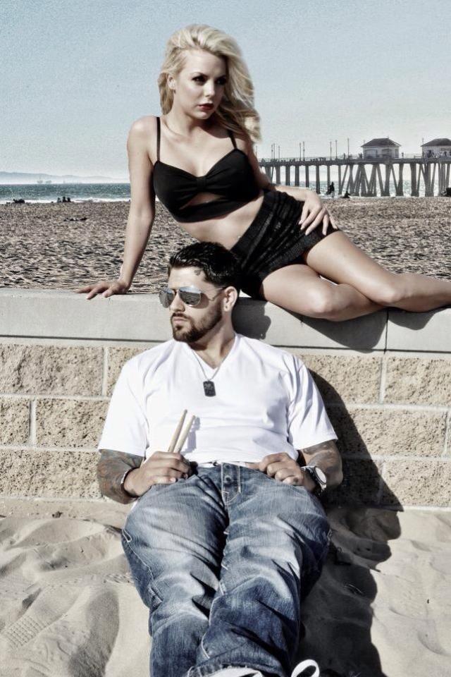 Female and Male model photo shoot of Chelsea_Ryan  and John Gelbach in Huntington Beach