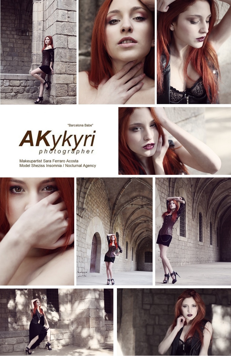Female model photo shoot of Kykyri and ShezisS Insomnia in Barcelona/Spain