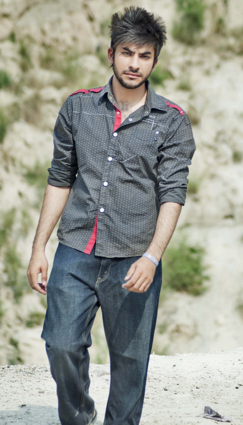 Male model photo shoot of Zeeshan Sikander in Pakistan