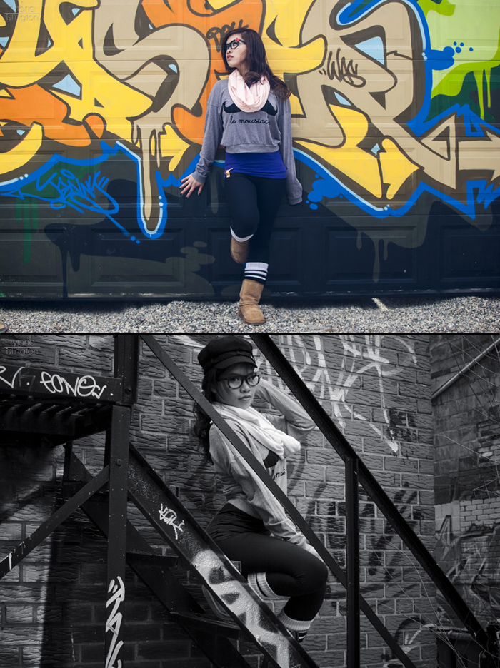 Female model photo shoot of Manz W by Tyrone islington Photos in Toronto