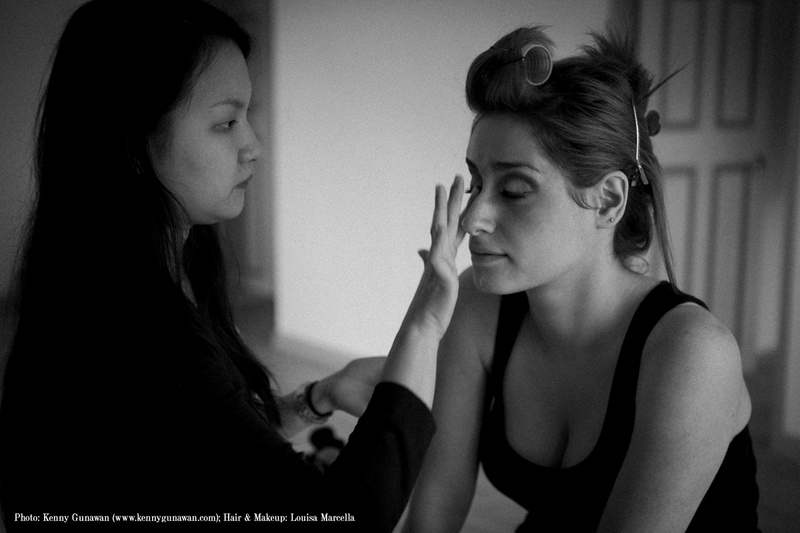 Female model photo shoot of Louisa Marcella MUA and Ava Daeva