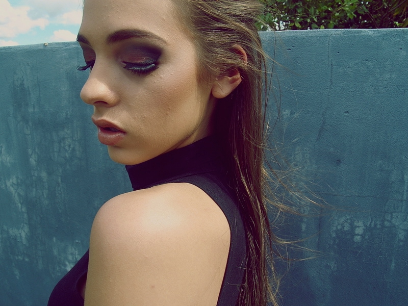 Female model photo shoot of Alexandra Makeup Artist