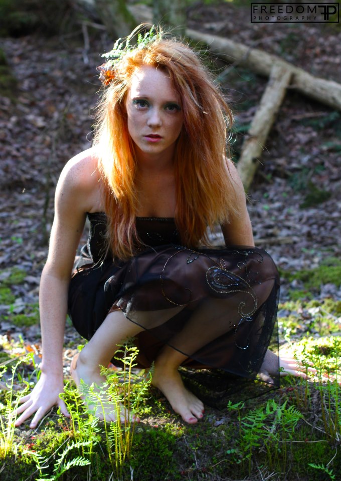 Female model photo shoot of Ginger Snapzz