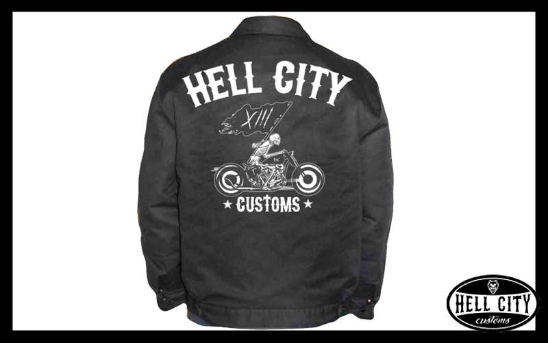 Male model photo shoot of Hell City Customs