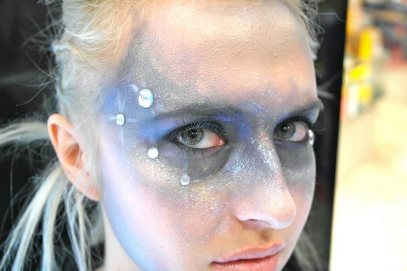Female model photo shoot of Makeup by Ashley Brim