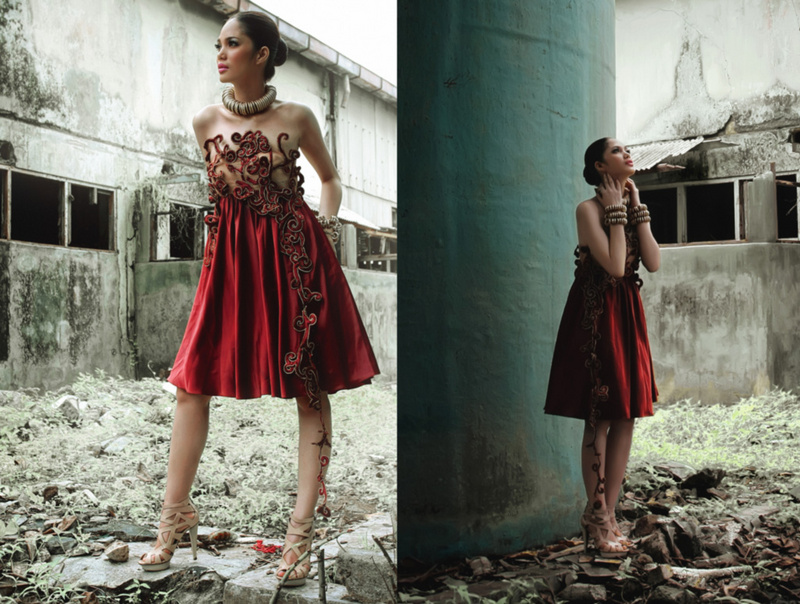 Male model photo shoot of Krisna Murtian UJ in West Papua Indonesia