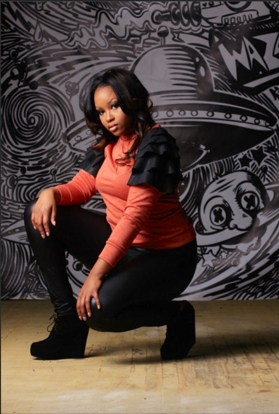 Female model photo shoot of Crystal Shemere in Downtown Detroit,MI