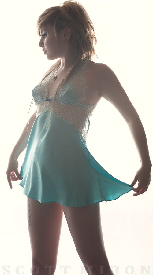 Female model photo shoot of M3gan Mayh3m by Scott Miron