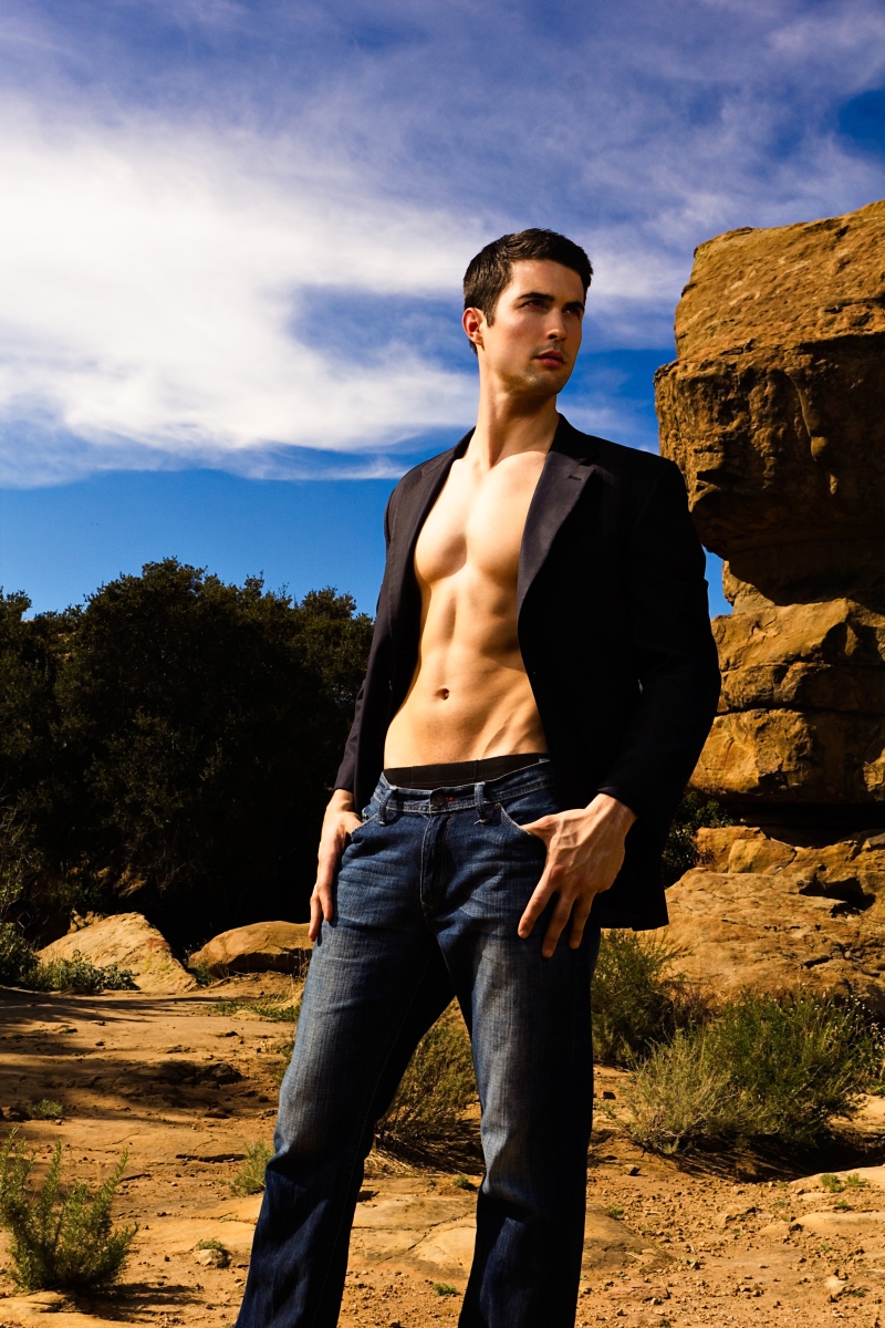 Male model photo shoot of AdamColby by Travis H Lane Photo