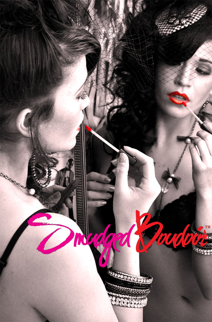 Female model photo shoot of SMUDGED Prntz, makeup by SMUDGED by R Bell