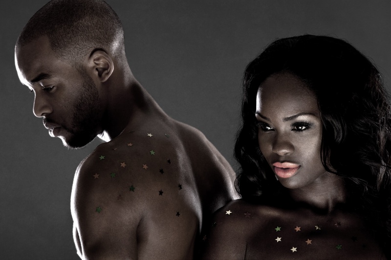 Male and Female model photo shoot of Raphael Oduyoye and Vanessa Vanderpuye