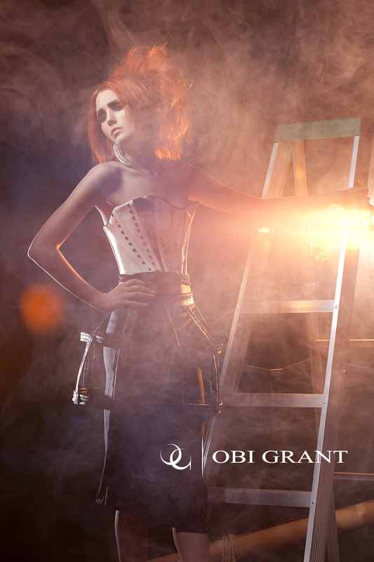Female model photo shoot of JaJo Couture by Obi Grant, makeup by Makeup by GRACI3