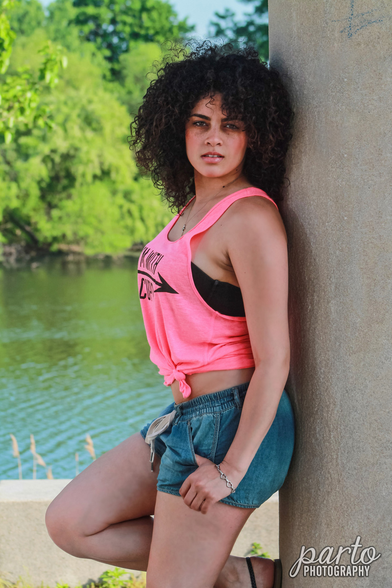 Female model photo shoot of Parto Photography in FDR Park