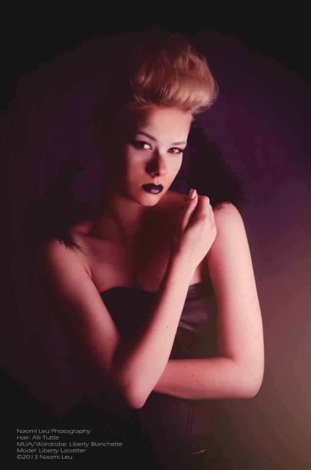 Female model photo shoot of Liberty Blanchette Arts