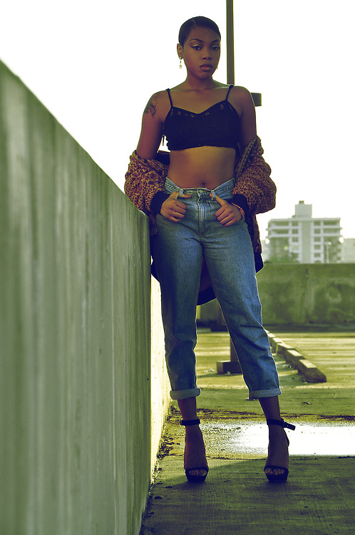 Female model photo shoot of JakaraLorraine in DownTown Fort Lauderdale