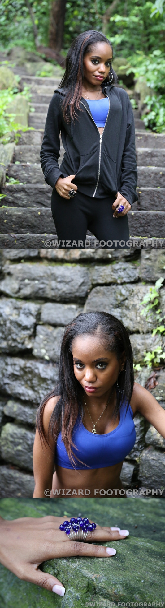 Male and Female model photo shoot of THE WIZARDS STUDIO and Te-Shandra in FT TRYON PARK