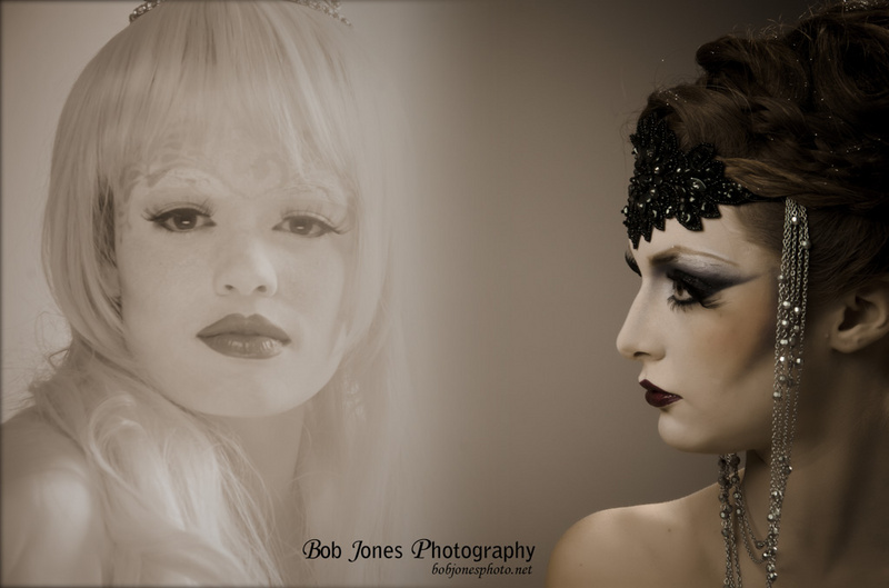 Female model photo shoot of Katie marie and Carmen Peruzzini by Bob Jones Photography