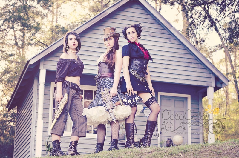 Female model photo shoot of Steamchic Styling and Sarah Hermann in Conyers, GA