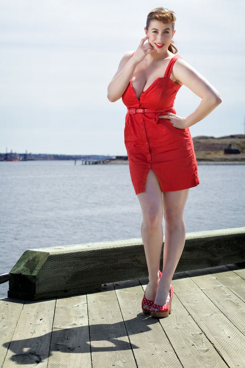 Female model photo shoot of ChloeSO in Halifax Waterfront