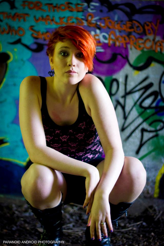 Female model photo shoot of Sorcha Catherine by Paranoid Android Photos
