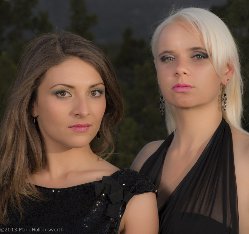 Female model photo shoot of Claudia_C and Sim Ulacra by MW Hollingsworth LLC, makeup by Makeup By Simulacrum